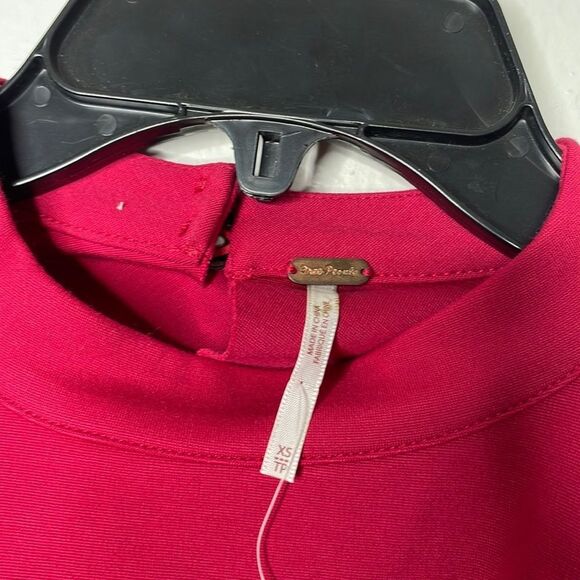 Free People Womens Size XS Sweet Talk Mini in Raspberry - Picture 11 of 12